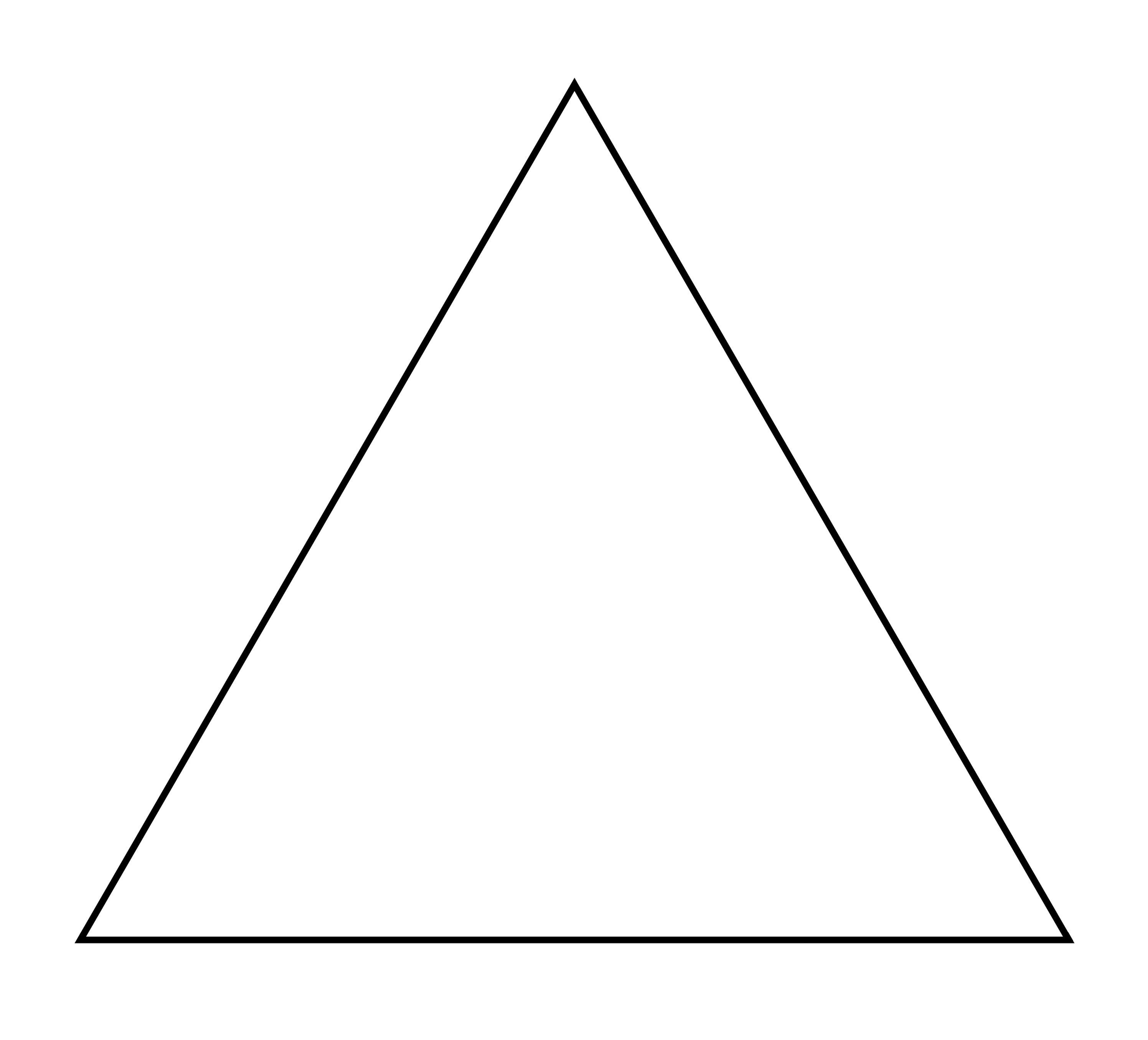 Контур треугольный